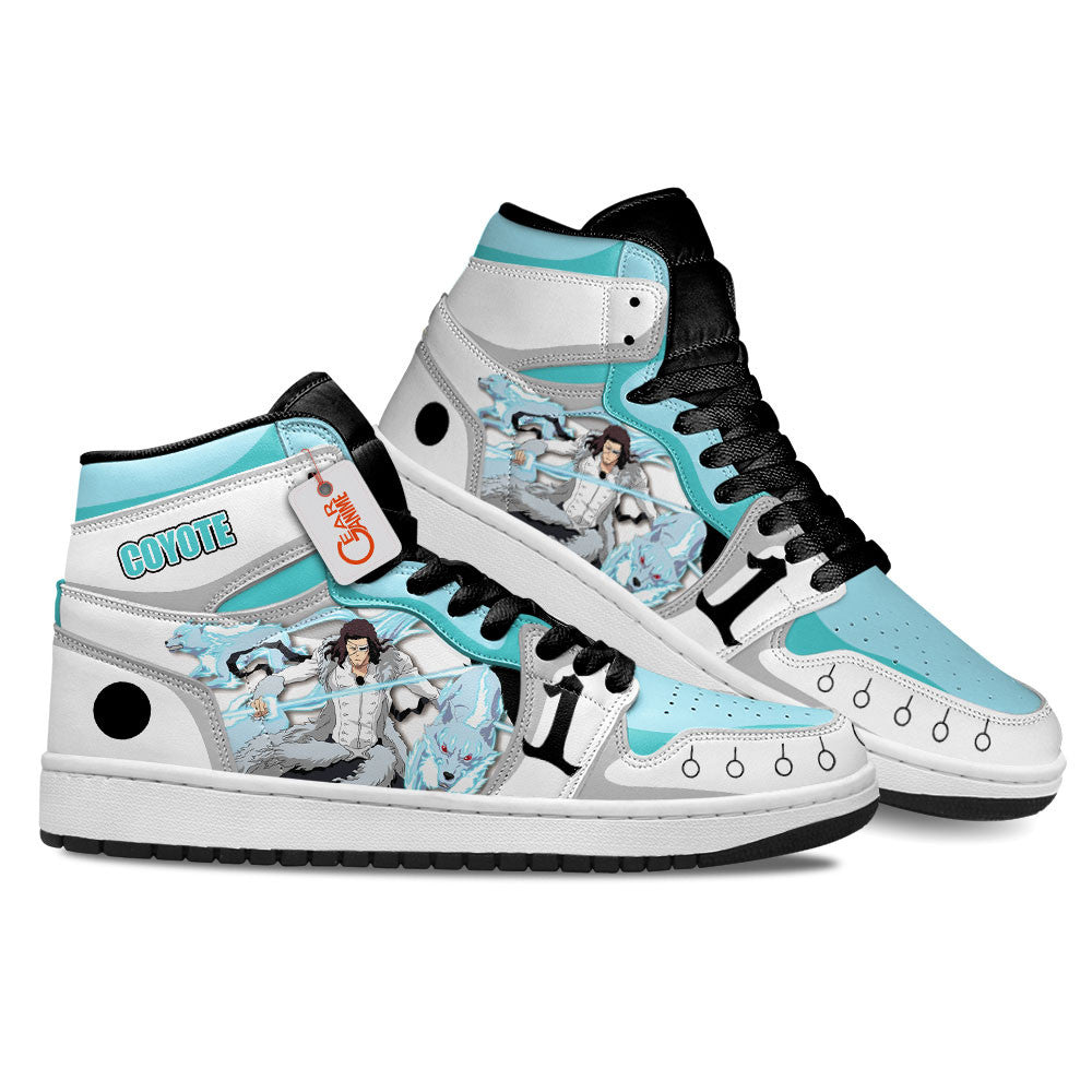 Coyote Starrk Custom High-Top Sneakers - Personalized Name