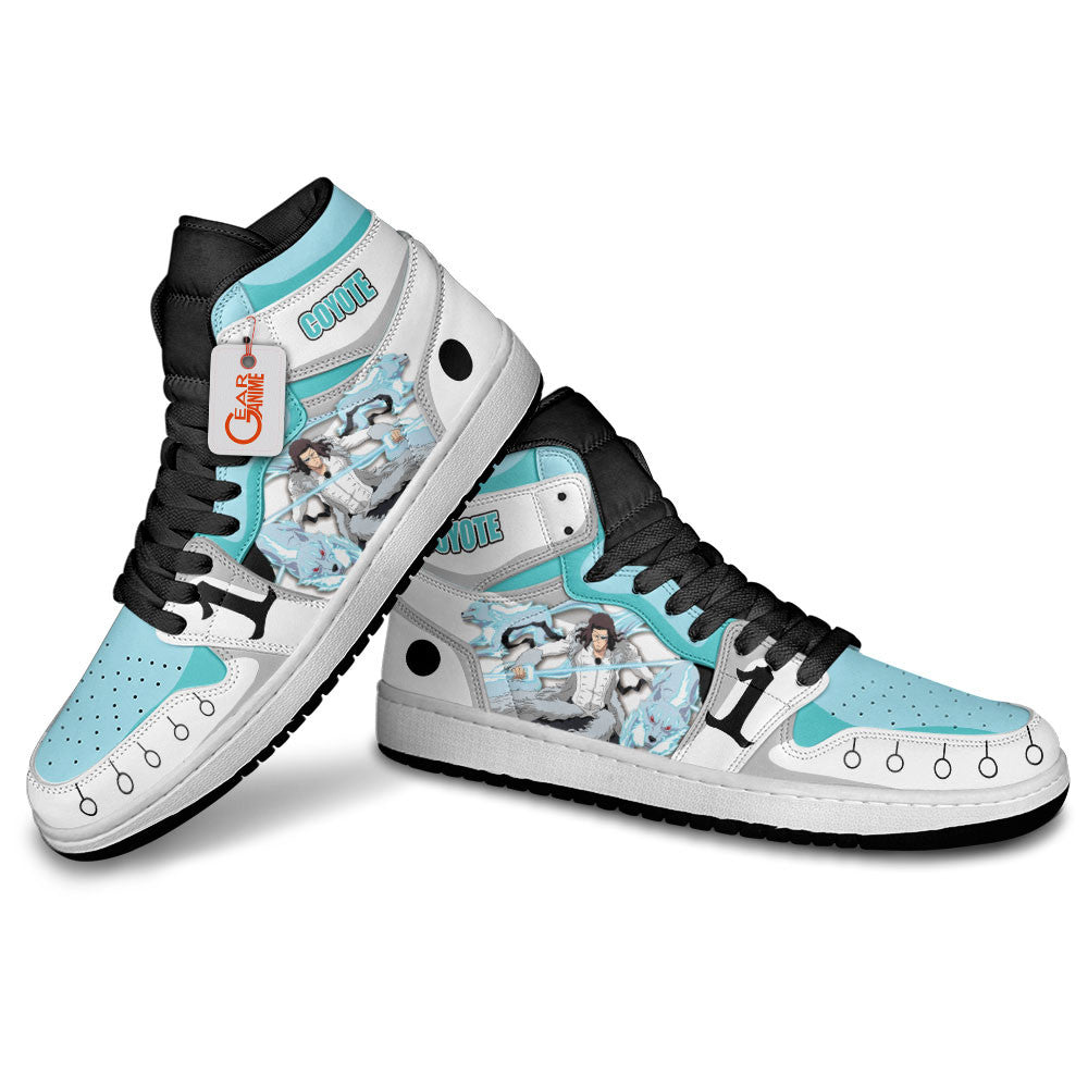 Coyote Starrk Custom High-Top Sneakers - Personalized Name