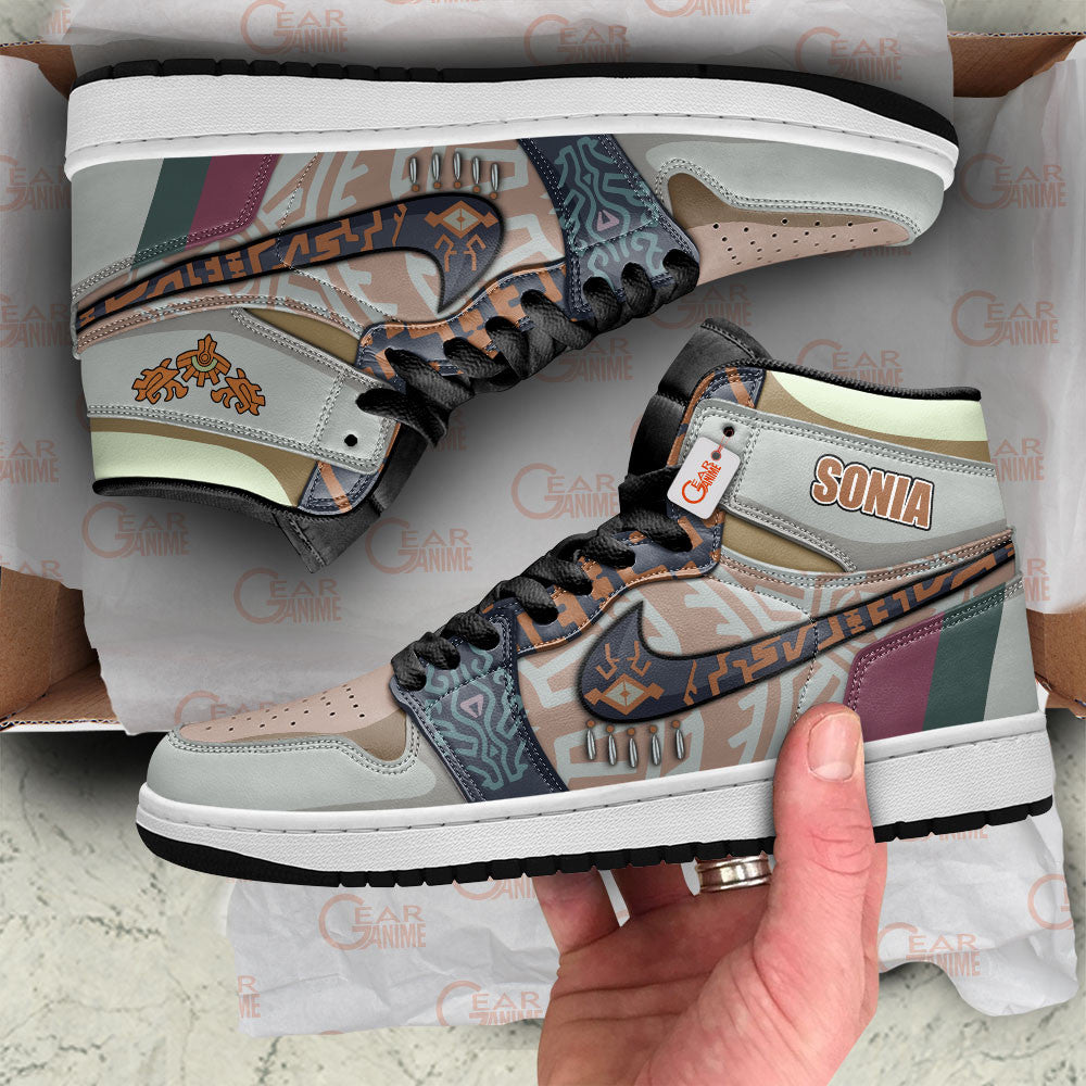 Sonia High-Top Sneakers Custom Zelda