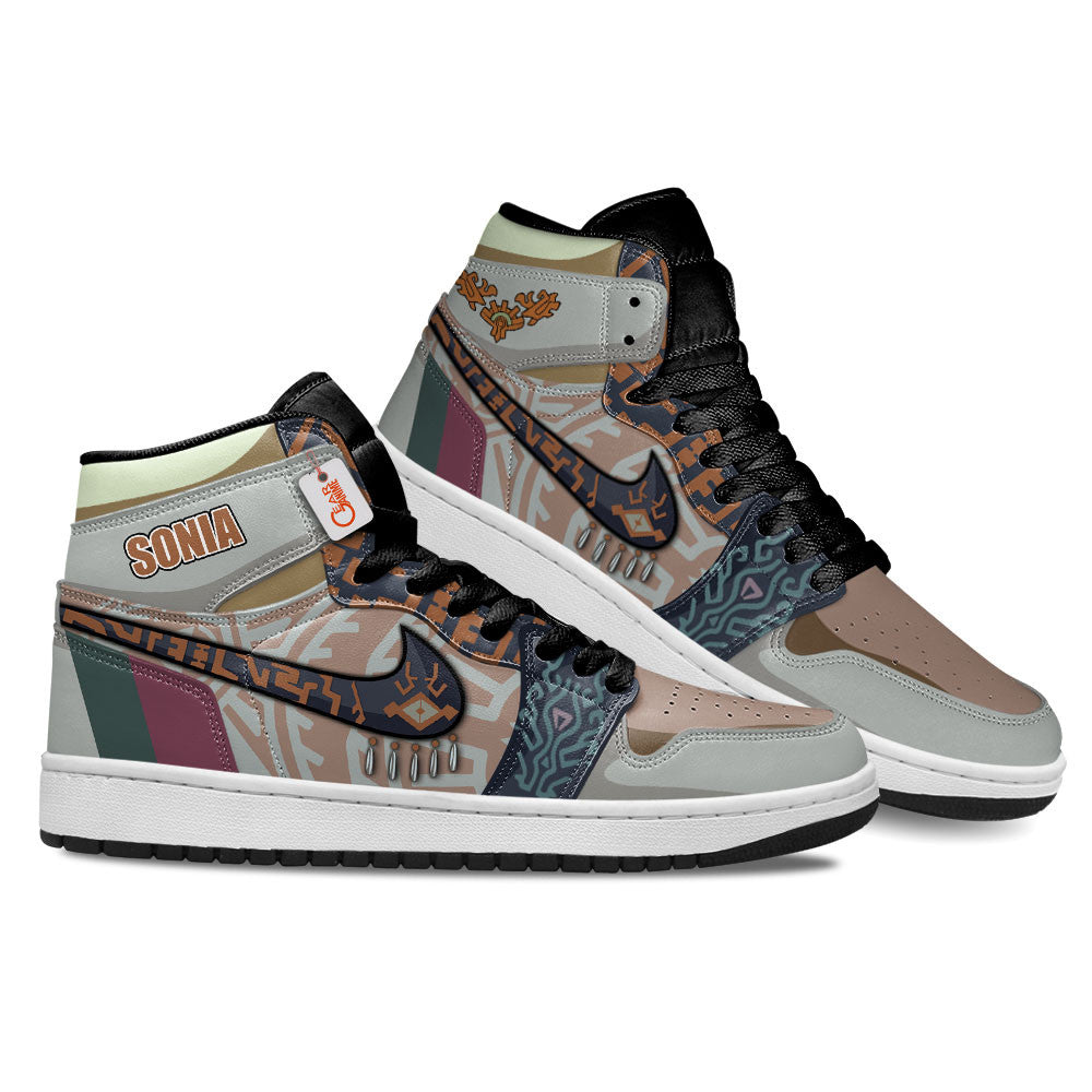 Sonia High-Top Sneakers Custom Zelda
