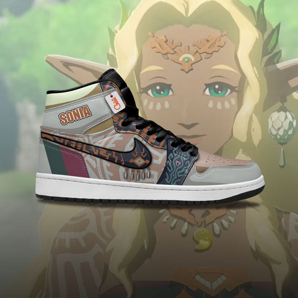 Sonia High-Top Sneakers Custom Zelda