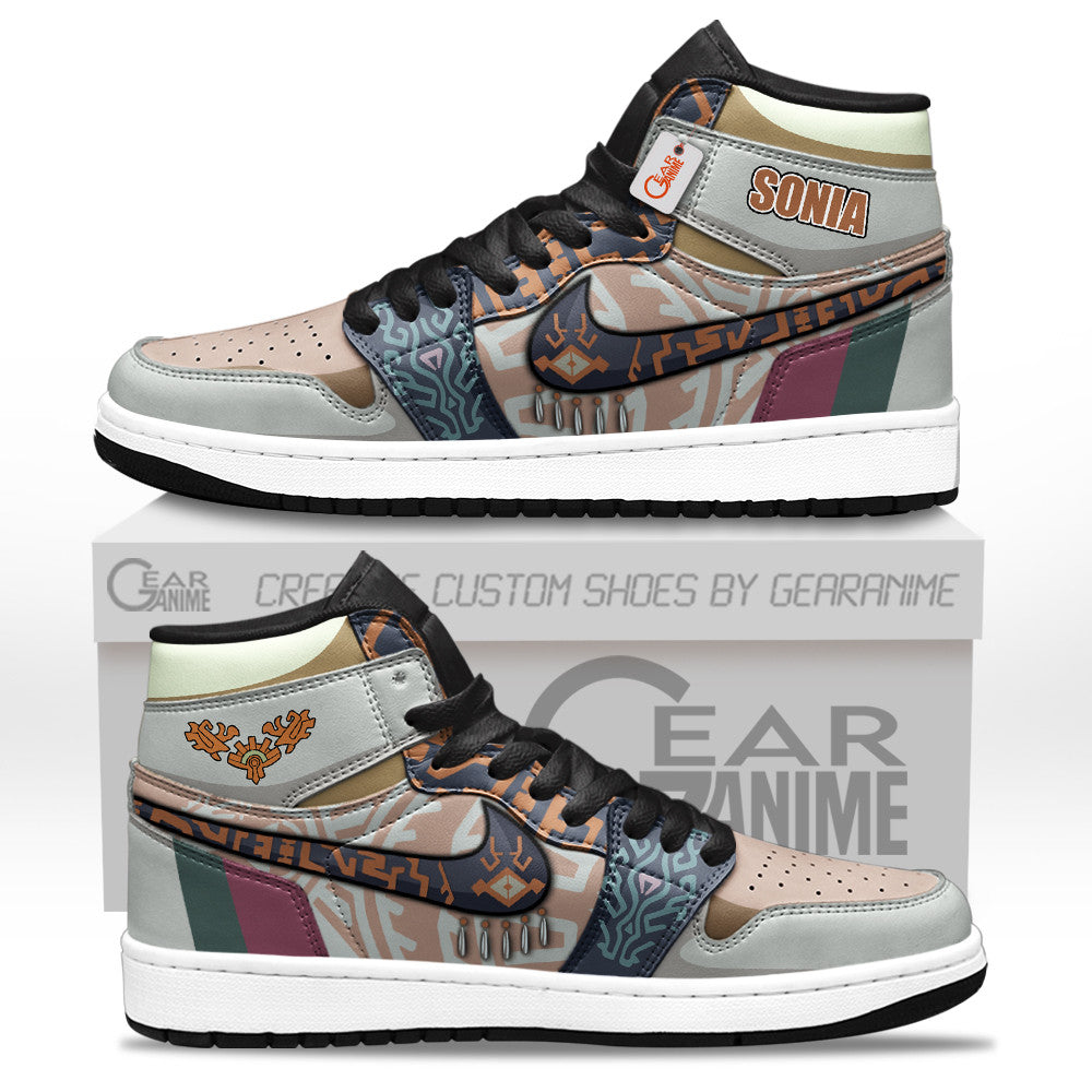 Sonia High-Top Sneakers Custom Zelda