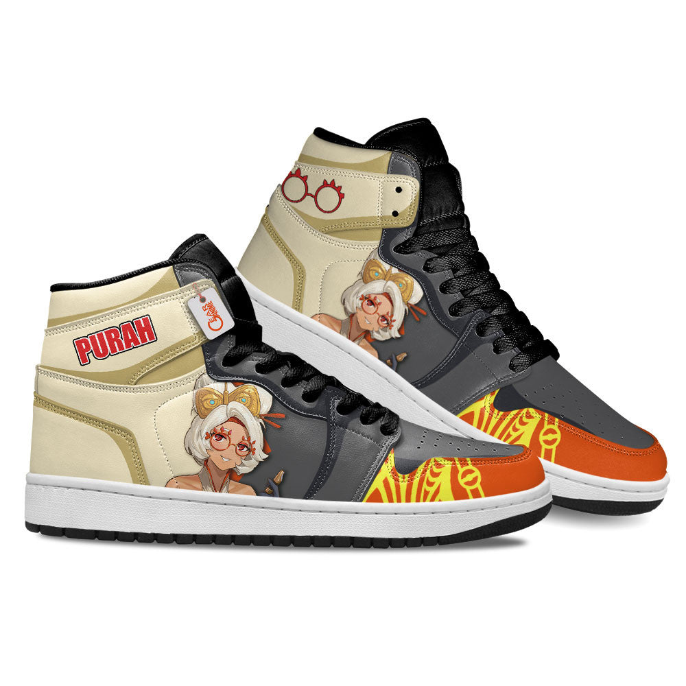 Purah High-Top Sneakers Custom Zelda