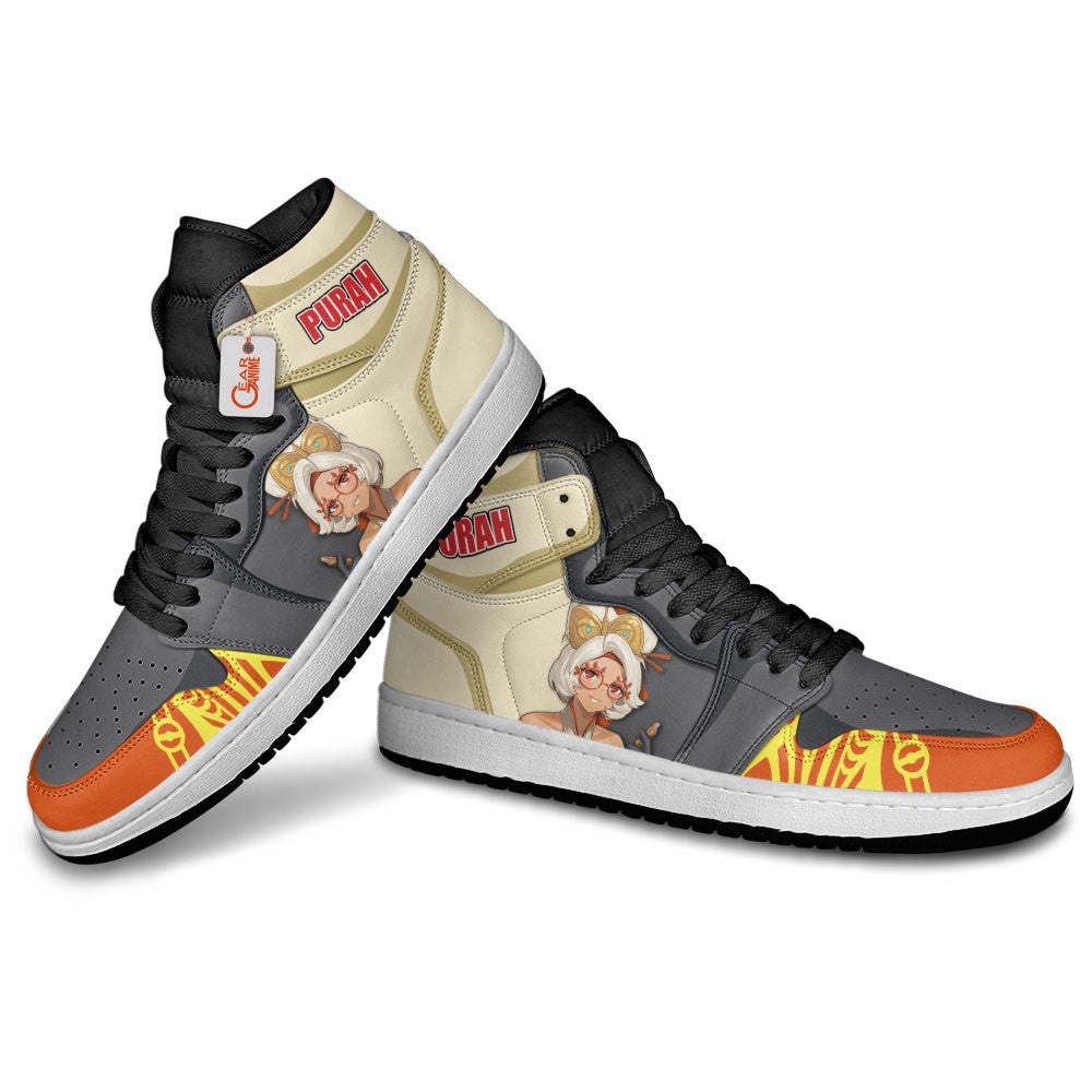 Purah High-Top Sneakers Custom Zelda