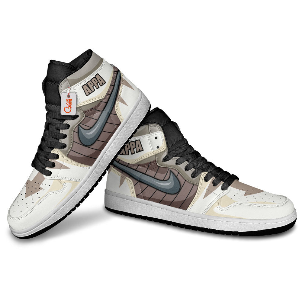 Appa High-Top Sneakers Flying Bison Custom Name