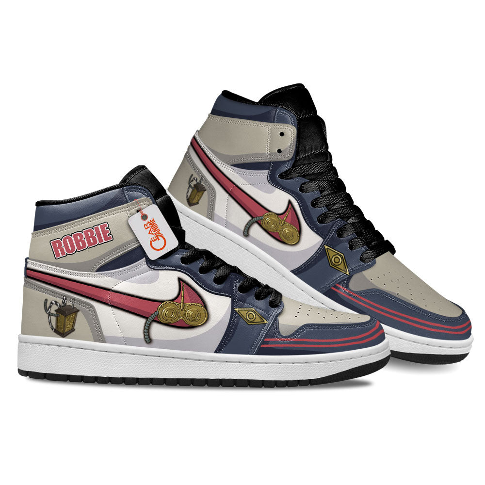 Robbie High-Top Sneakers Custom Zelda gamer Custom Shoes