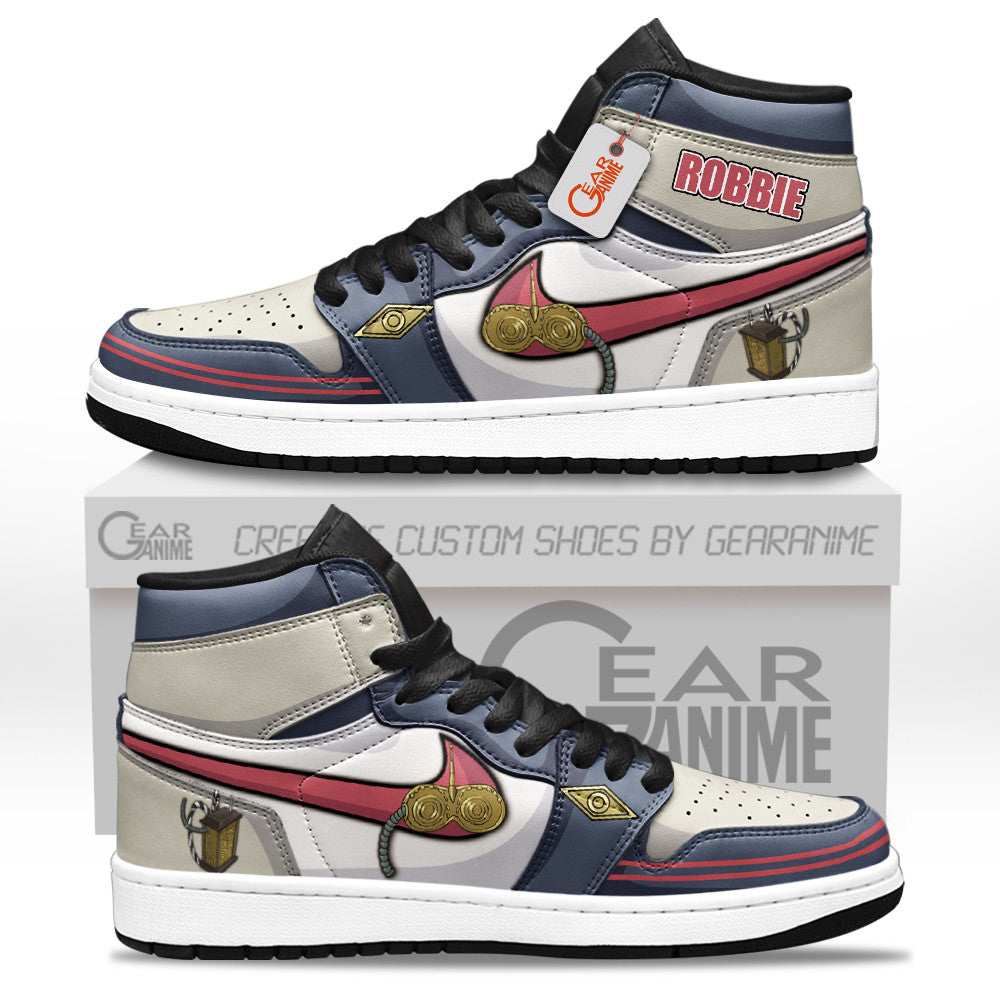 Robbie High-Top Sneakers Custom Zelda gamer Custom Shoes