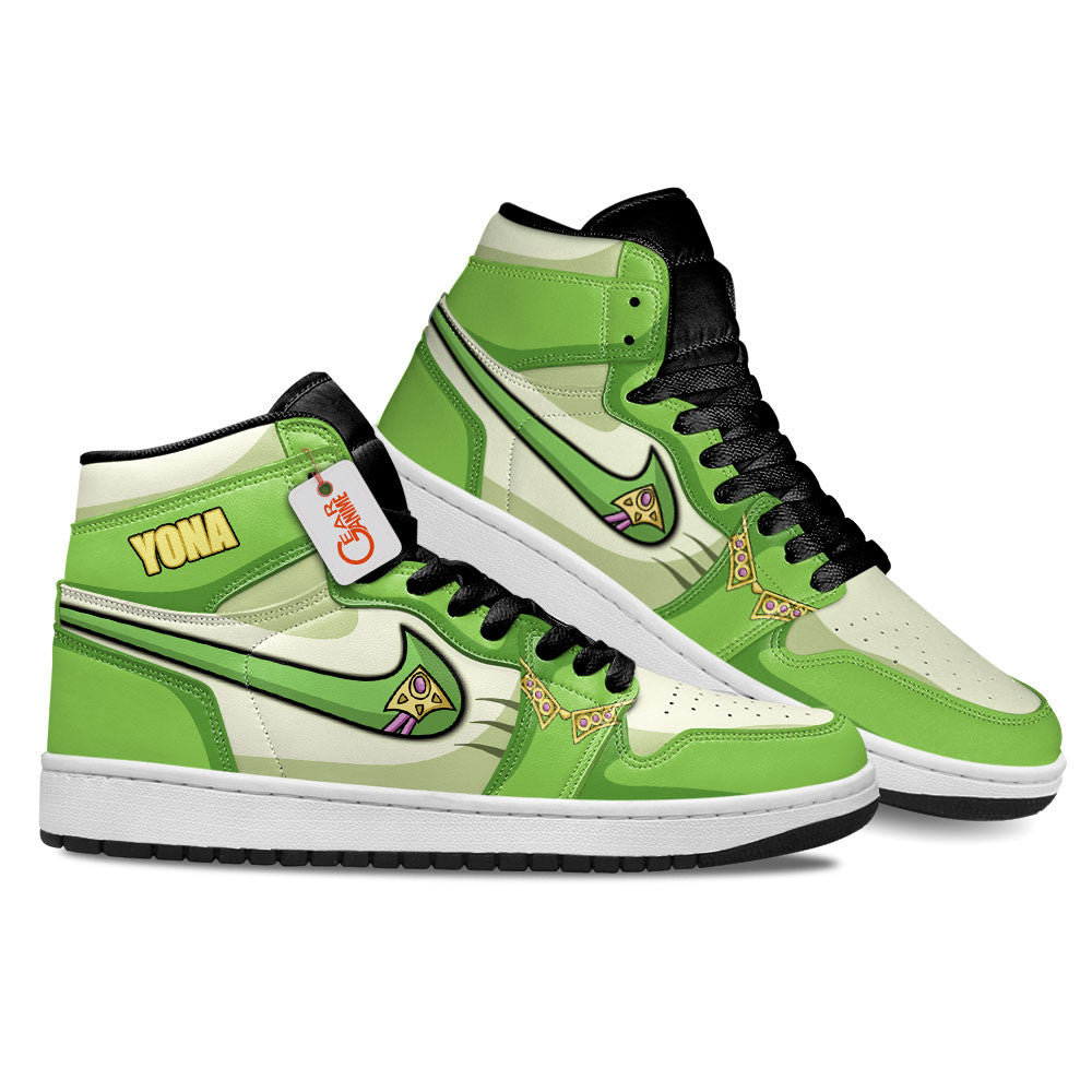 Yona High-Top Sneakers Custom Zelda gamer Custom Shoes