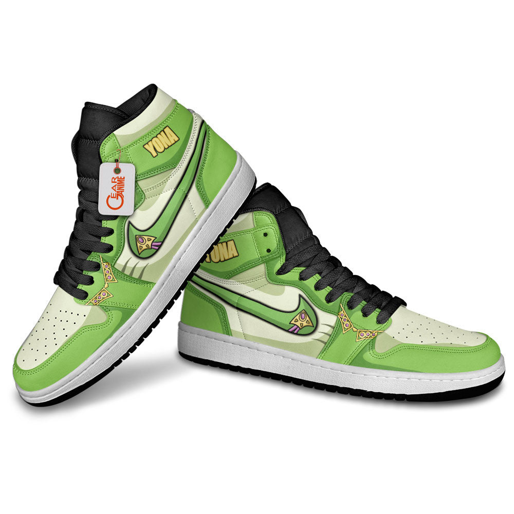 Yona High-Top Sneakers Custom Zelda gamer Custom Shoes