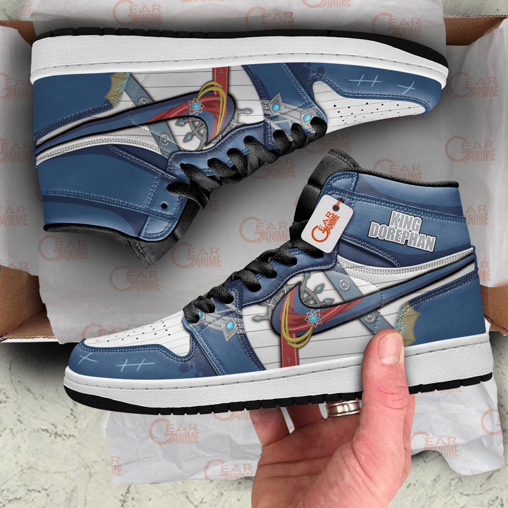King Dorephan Zelda High-Top Sneakers Custom gamer Custom Shoes