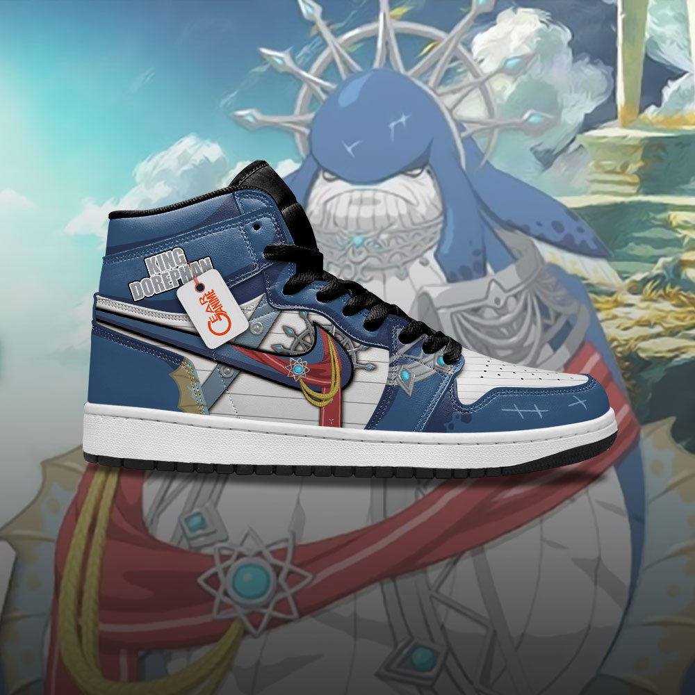 King Dorephan Zelda High-Top Sneakers Custom gamer Custom Shoes
