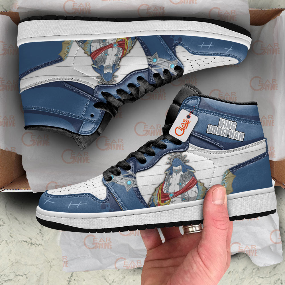 King Dorephan High-Top Sneakers Custom Zelda gamer Custom Shoes