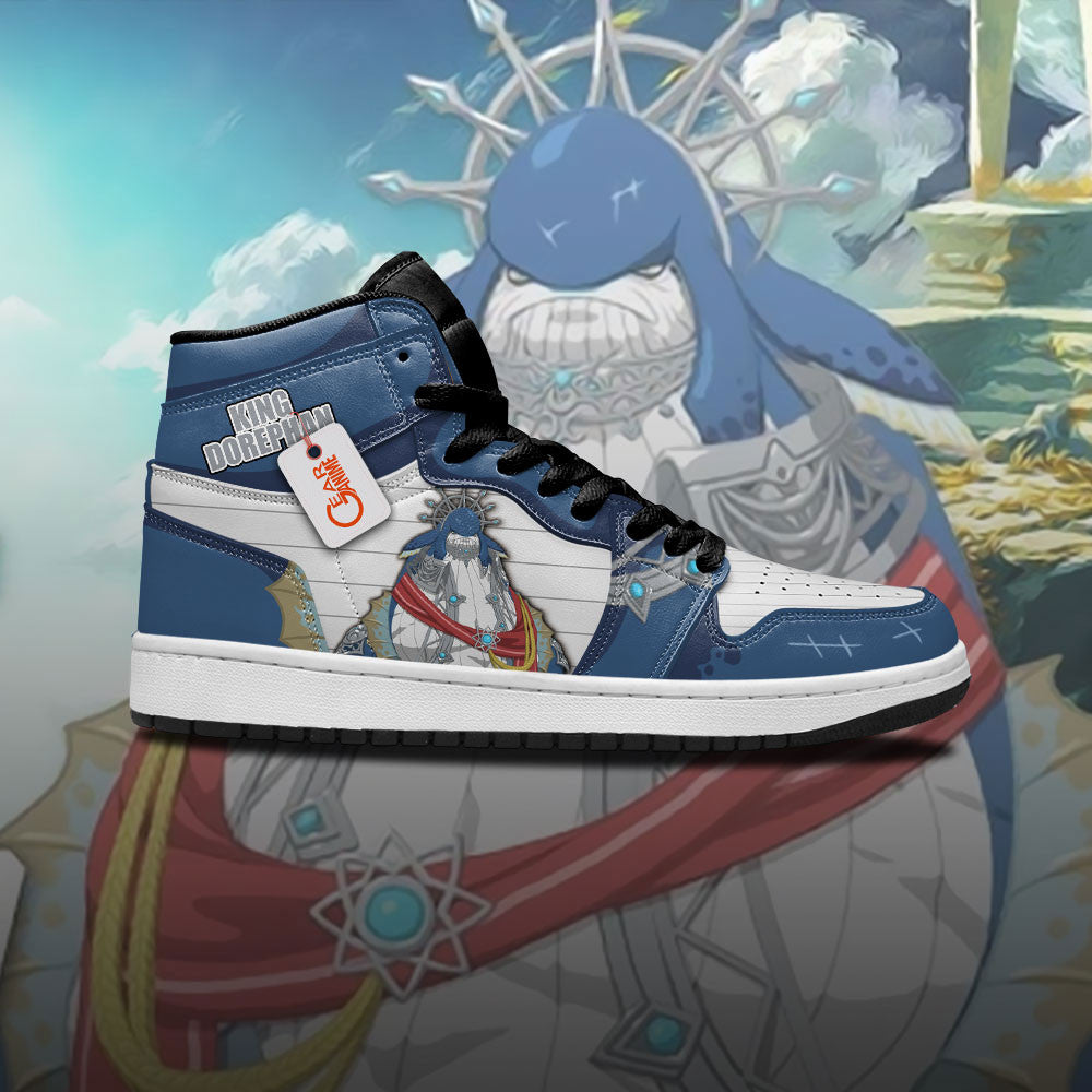 King Dorephan High-Top Sneakers Custom Zelda gamer Custom Shoes