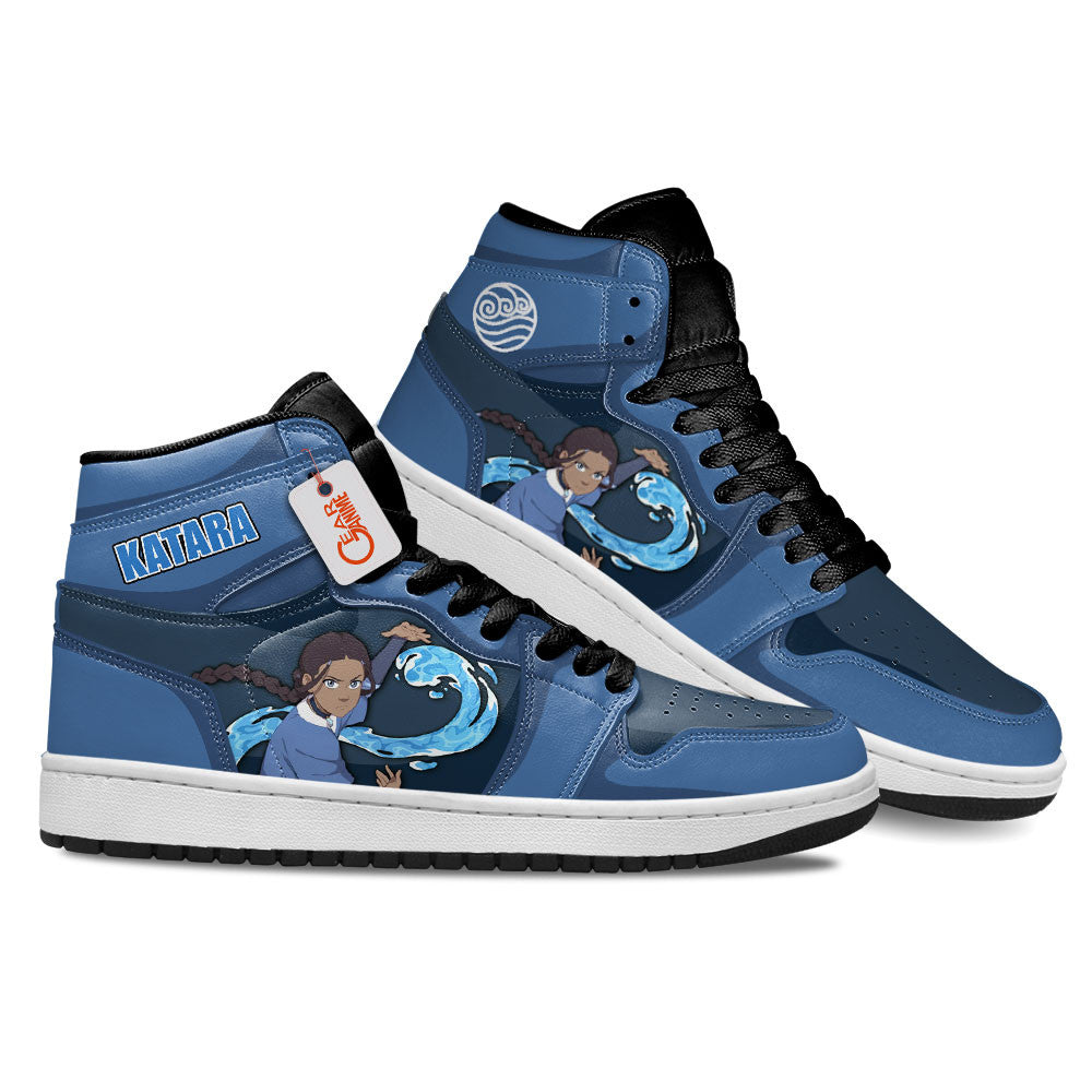 Katara Custom High-Top Sneakers - Personalized Name