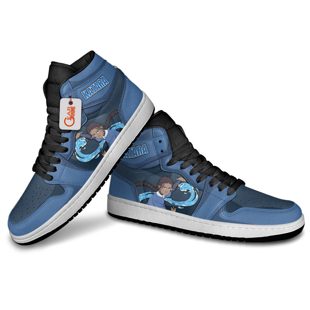 Katara Custom High-Top Sneakers - Personalized Name