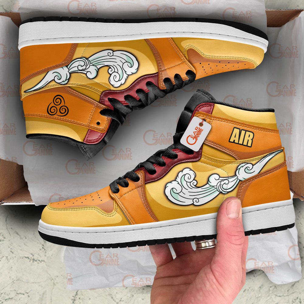 Air Nomads Custom High-Top Sneakers - Personalized Name