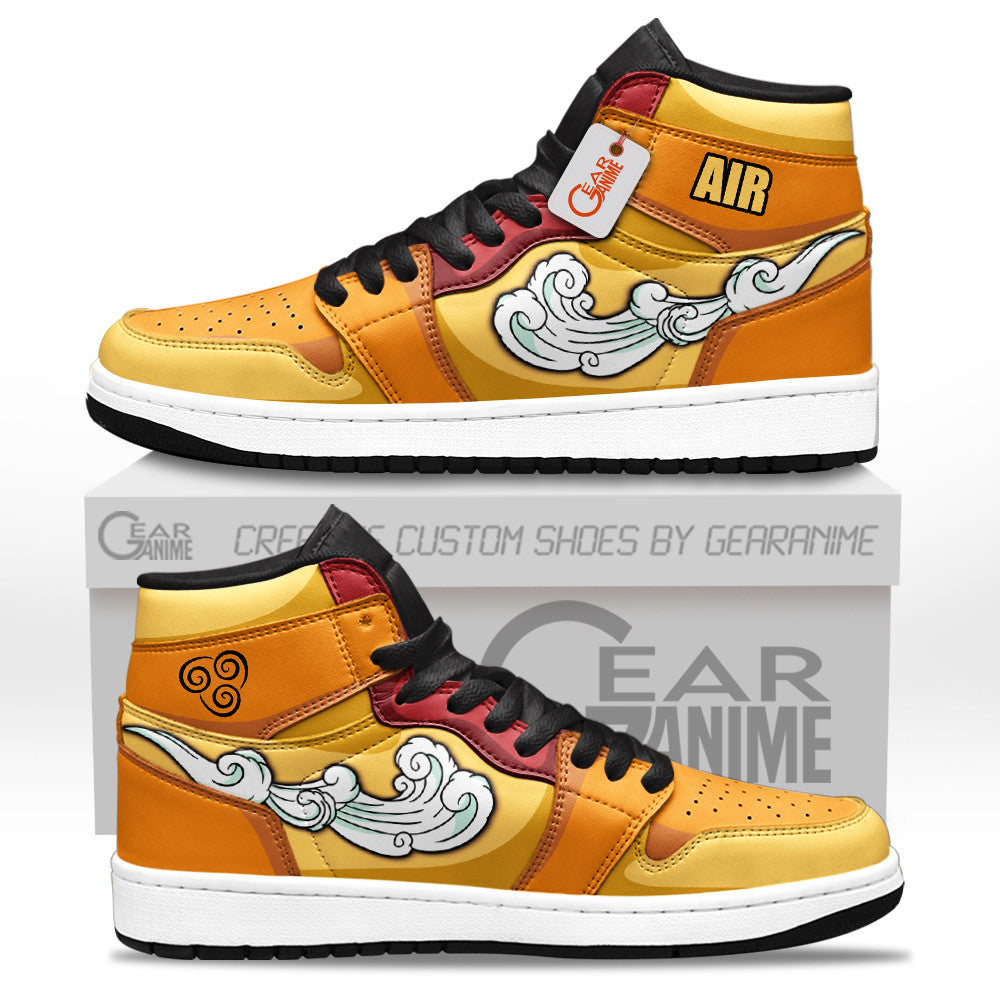 Air Nomads Custom High-Top Sneakers - Personalized Name