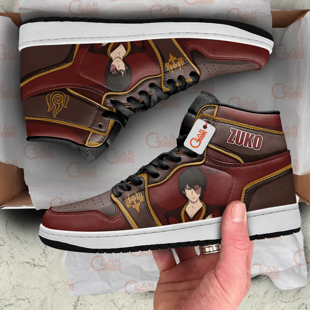 Zuko Custom High-Top Sneakers - Personalized Name