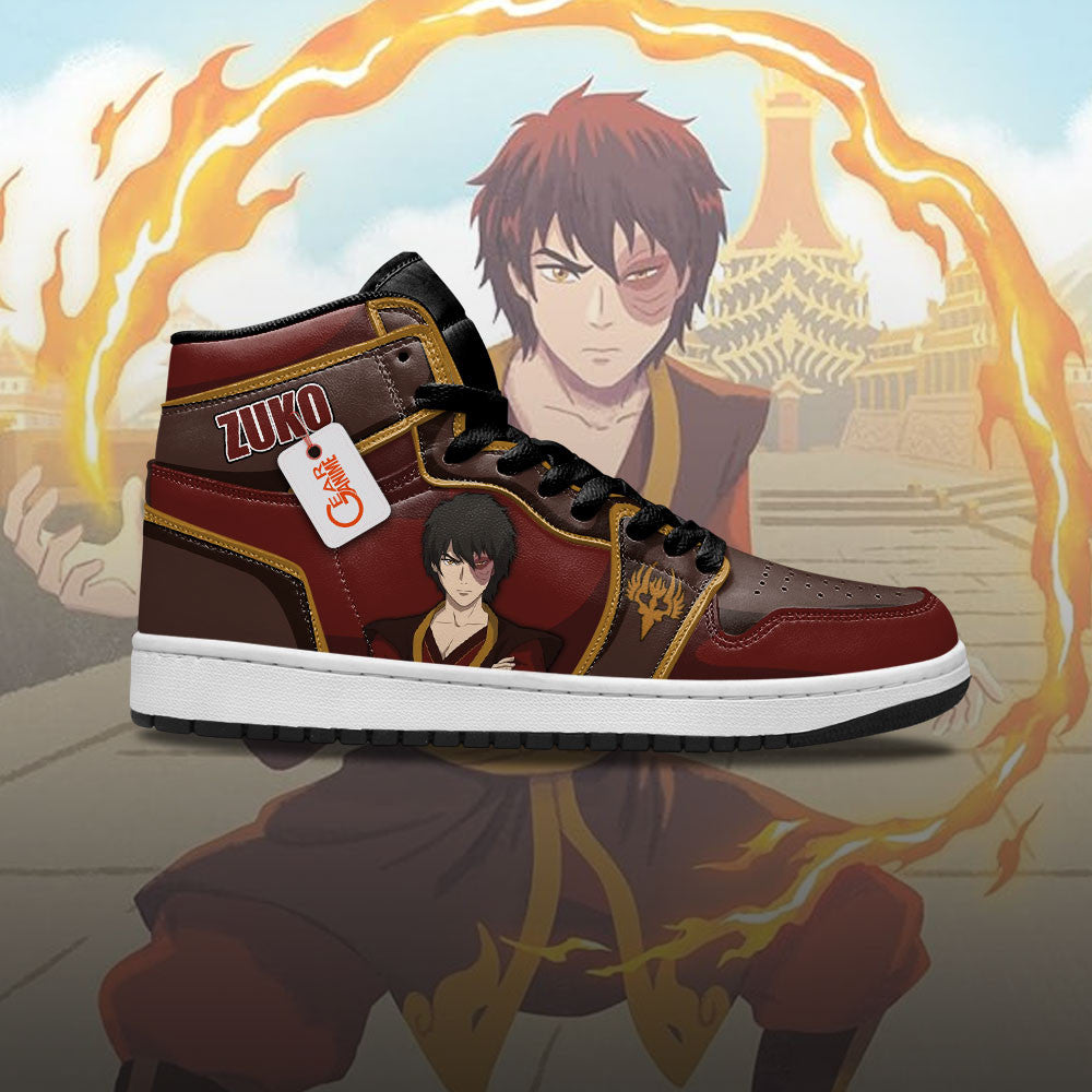 Zuko Custom High-Top Sneakers - Personalized Name