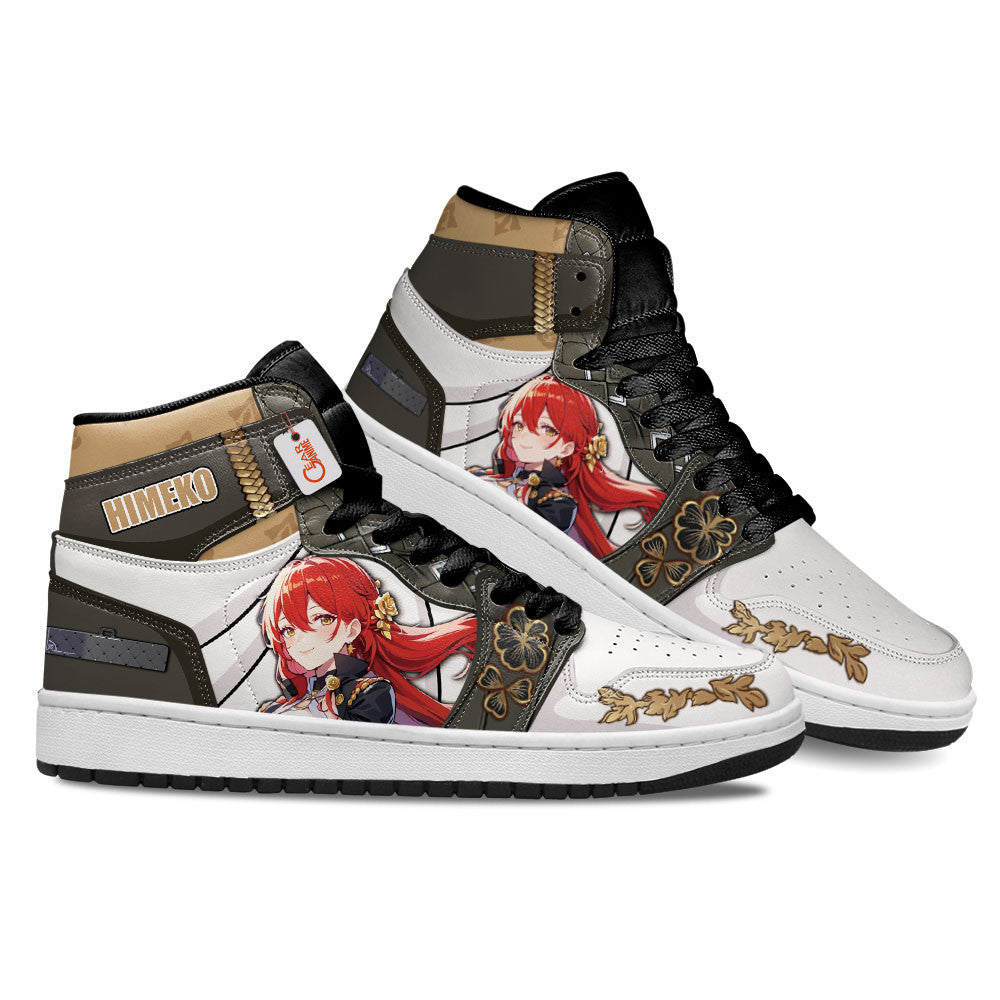 Himeko High-Top Sneakers Custom For Gamer Honkai