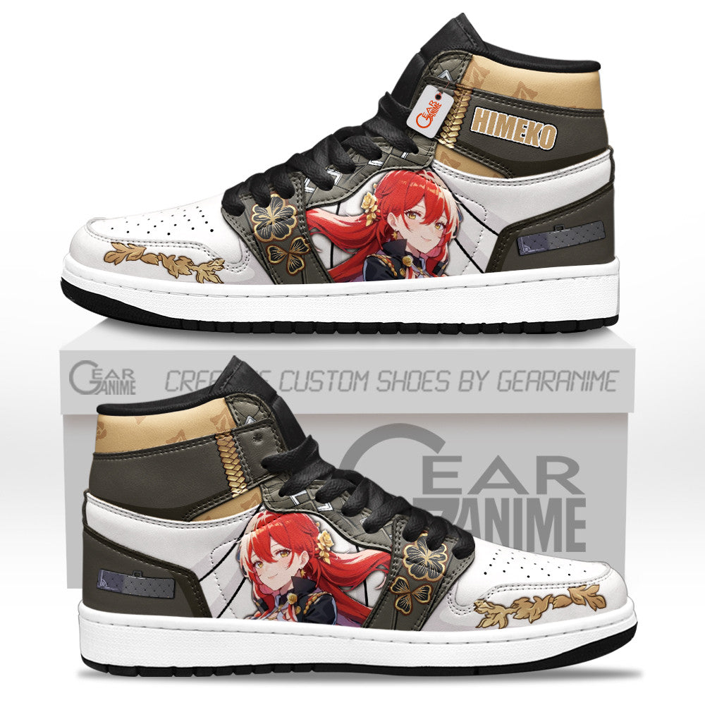 Himeko High-Top Sneakers Custom For Gamer Honkai