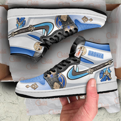 Bronya High-Top Sneakers Custom For Honkai Gamer