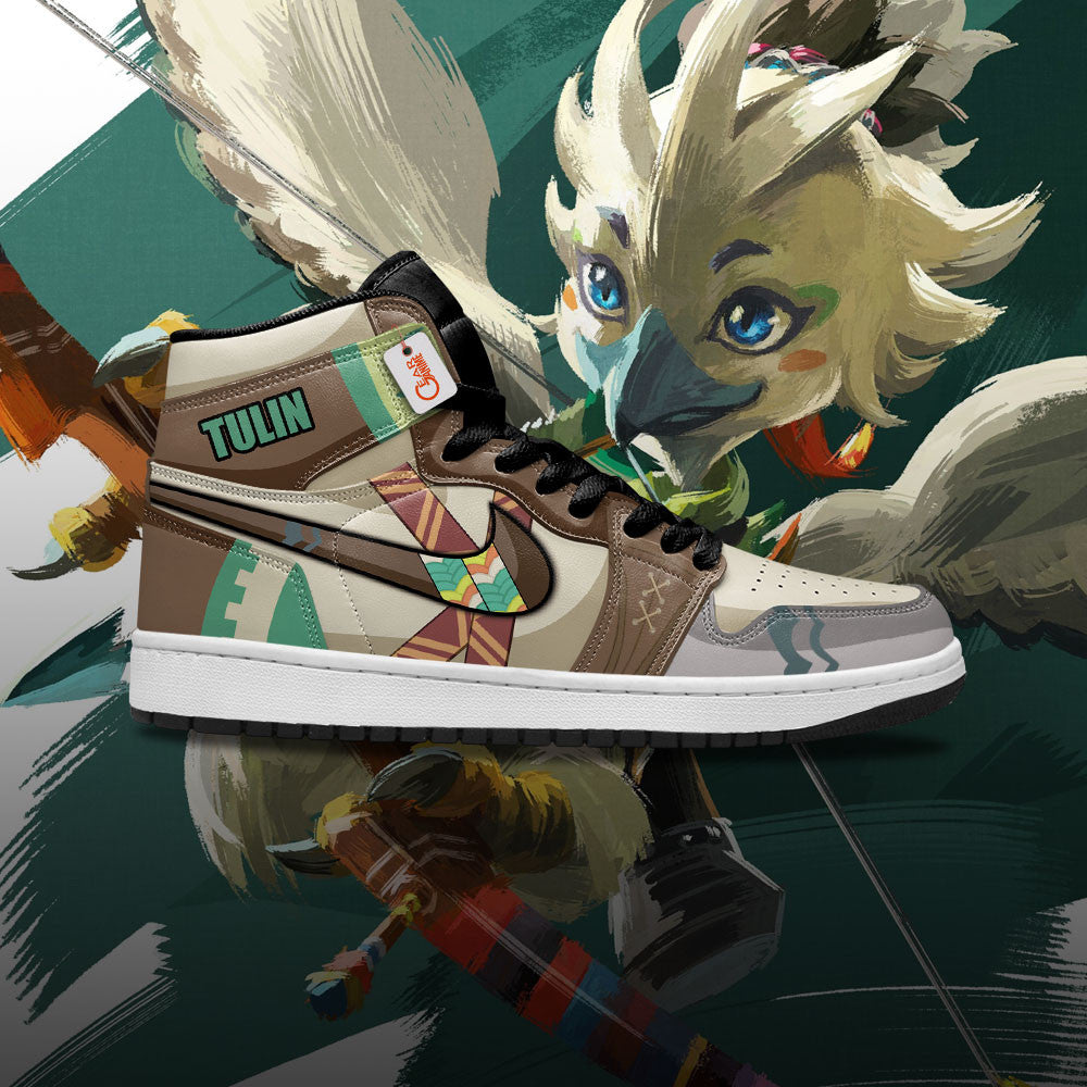Tulin Shoes Zelda Games Custom High-Top Sneakers Custom