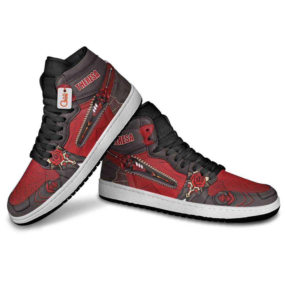 Theresa Apocalypse High-Top Sneakers Custom For Honkai Gamer