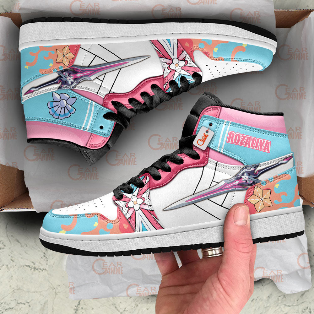 Rozaliya Olenyeva High-Top Sneakers Custom For Honkai Gamer