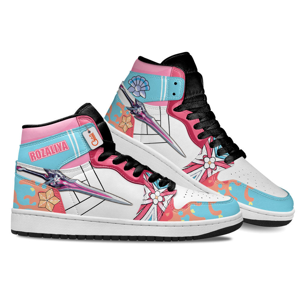 Rozaliya Olenyeva High-Top Sneakers Custom For Honkai Gamer