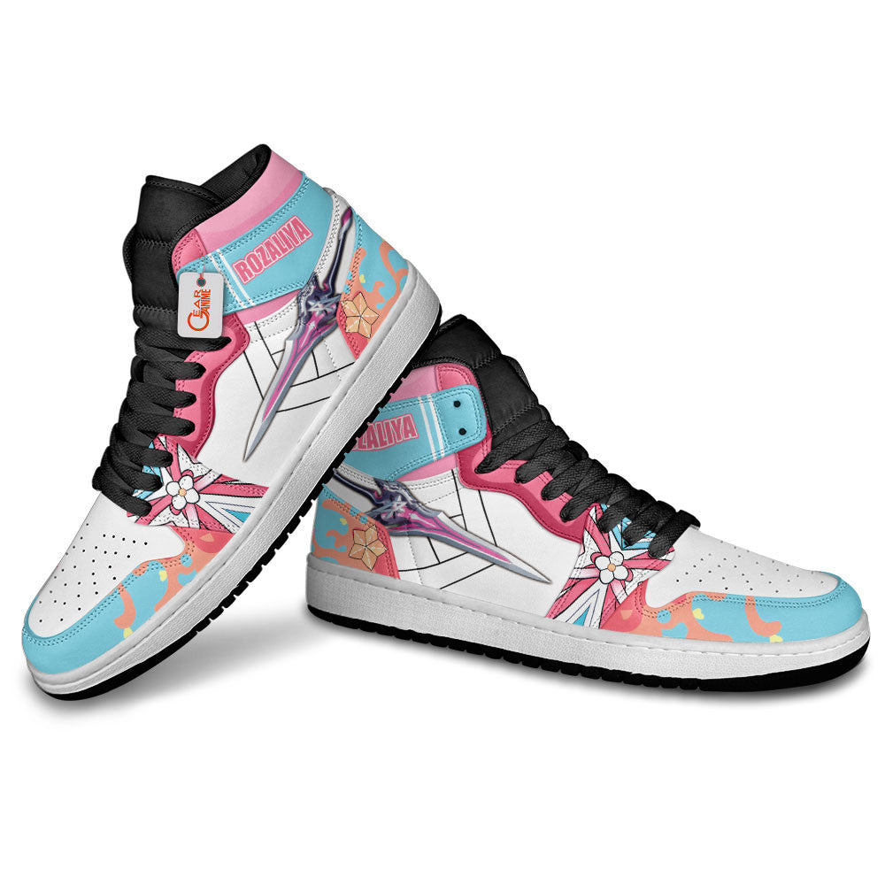 Rozaliya Olenyeva High-Top Sneakers Custom For Honkai Gamer