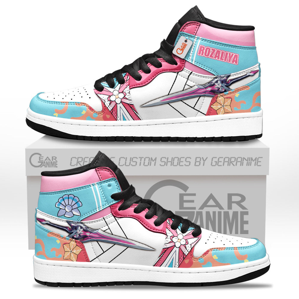 Rozaliya Olenyeva High-Top Sneakers Custom For Honkai Gamer
