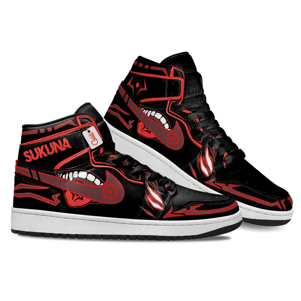 Sukuna's True Form Custom High-Top Sneakers - Personalized Name