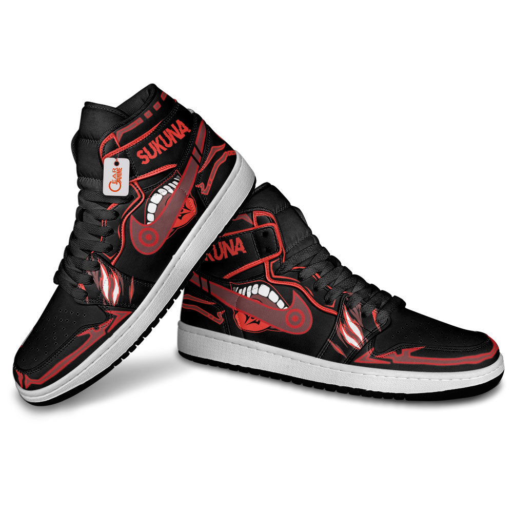 Sukuna's True Form Custom High-Top Sneakers - Personalized Name