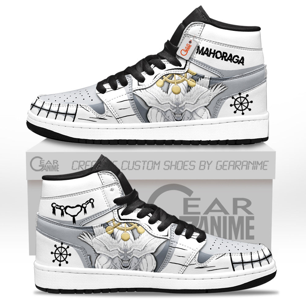 Mahoraga Custom High-Top Sneakers - Personalized Name