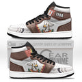 Teba High-Top Sneakers Custom The Legend of Zelda Game