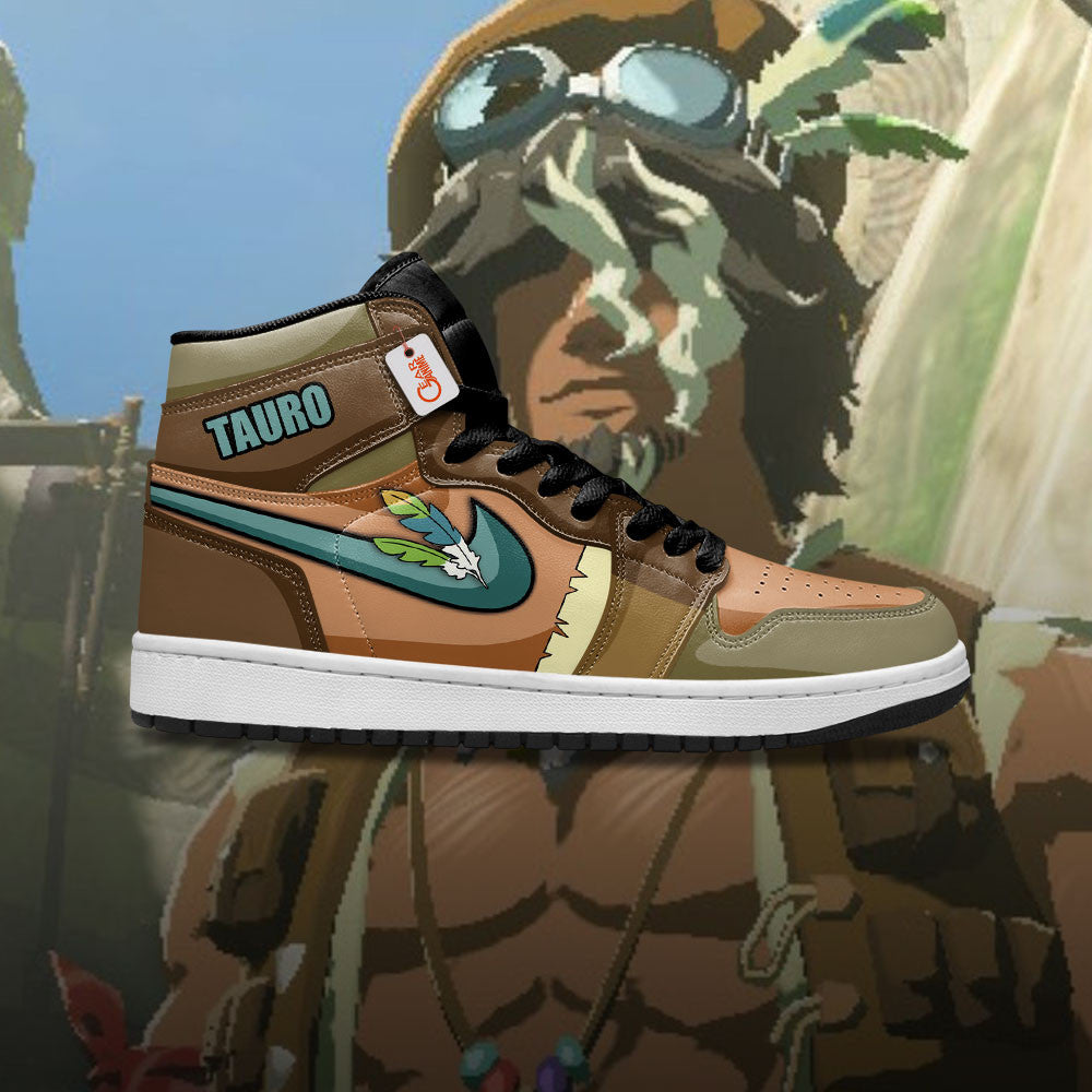 Tauro High-Top Sneakers Custom The Legend of Zelda Game