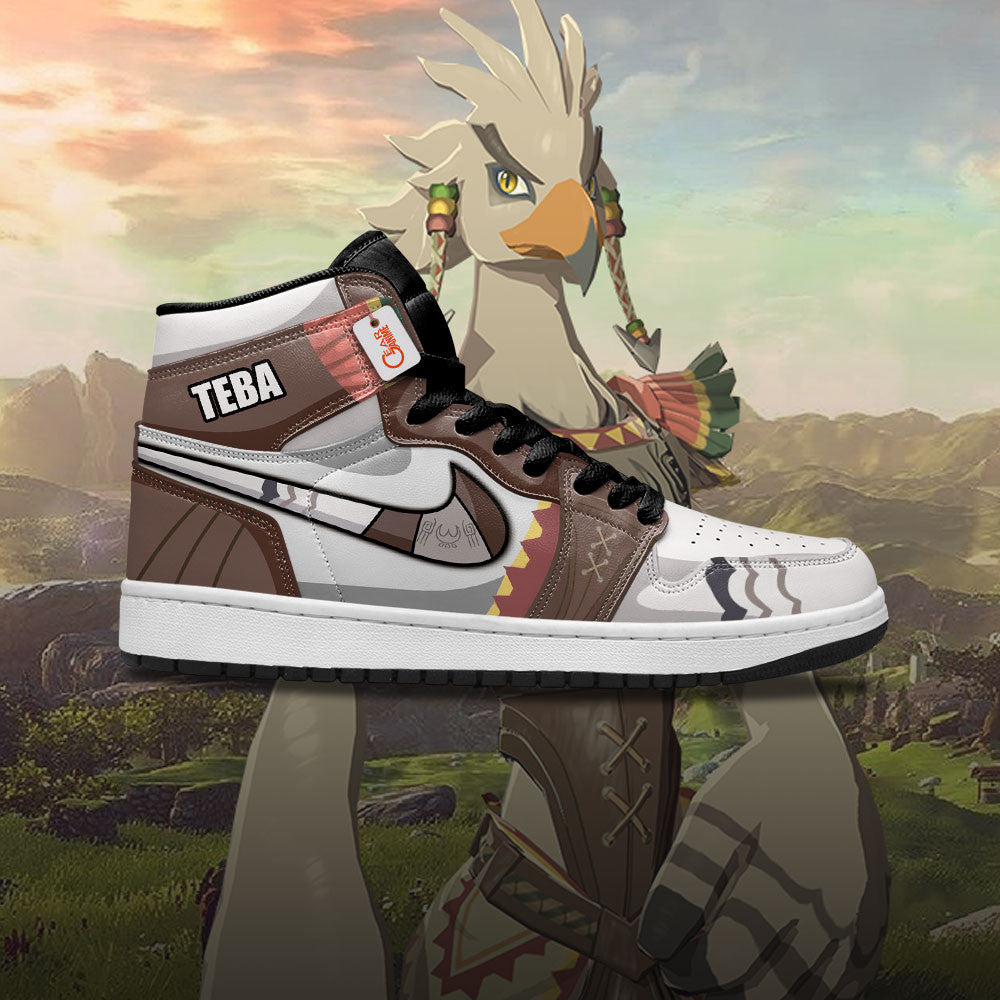 Teba Shoes Zelda Games Custom High-Top Sneakers Custom