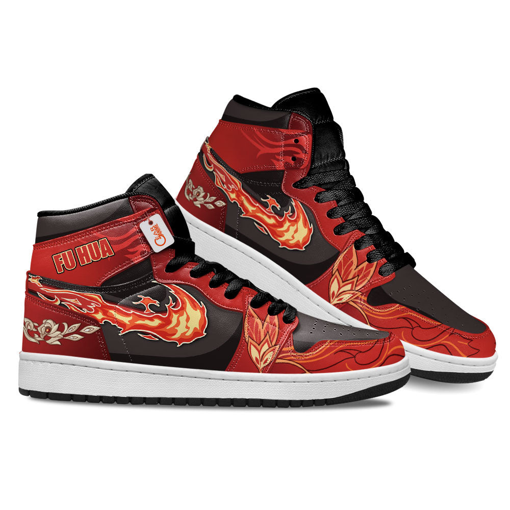 Fu Hua High-Top Sneakers Custom For Gamer Honkai