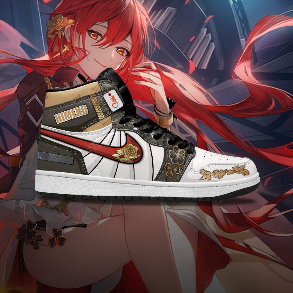 Himeko High-Top Sneakers Custom For Honkai Gamer