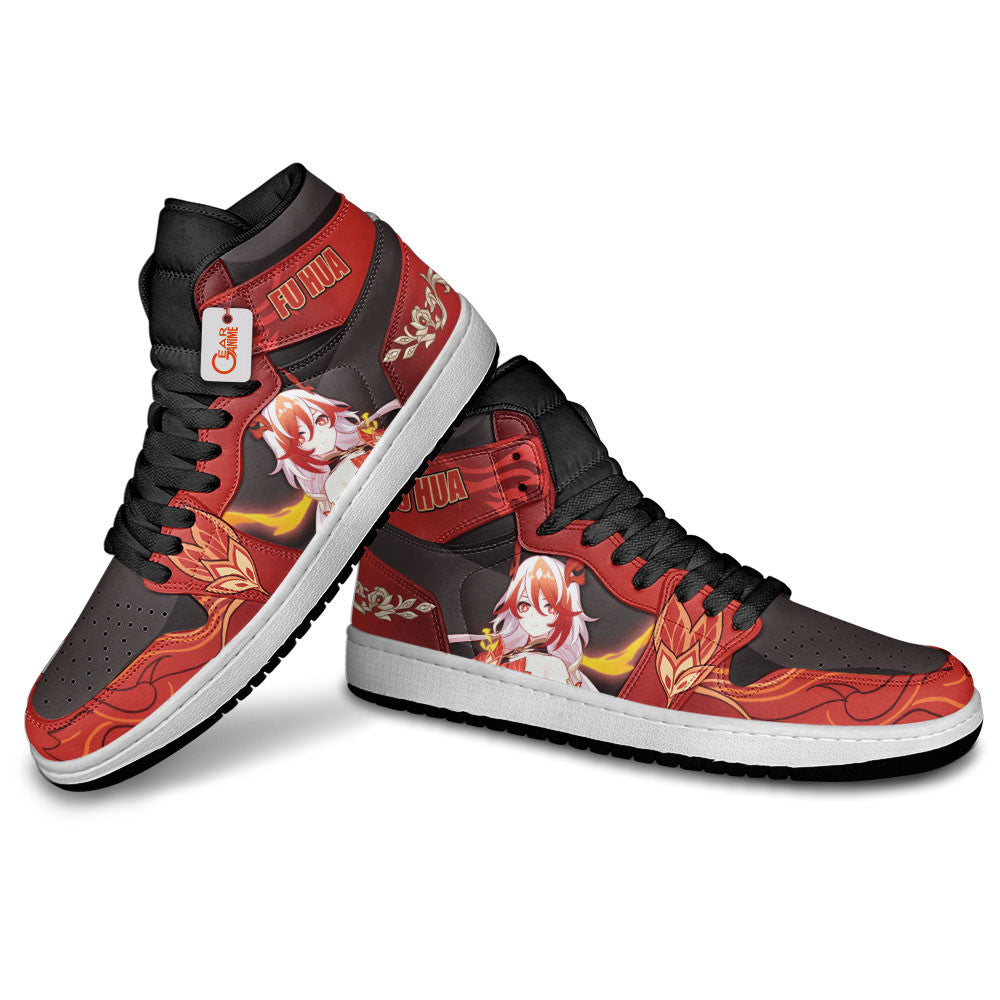 Fu Hua High-Top Sneakers Custom For Honkai Gamer