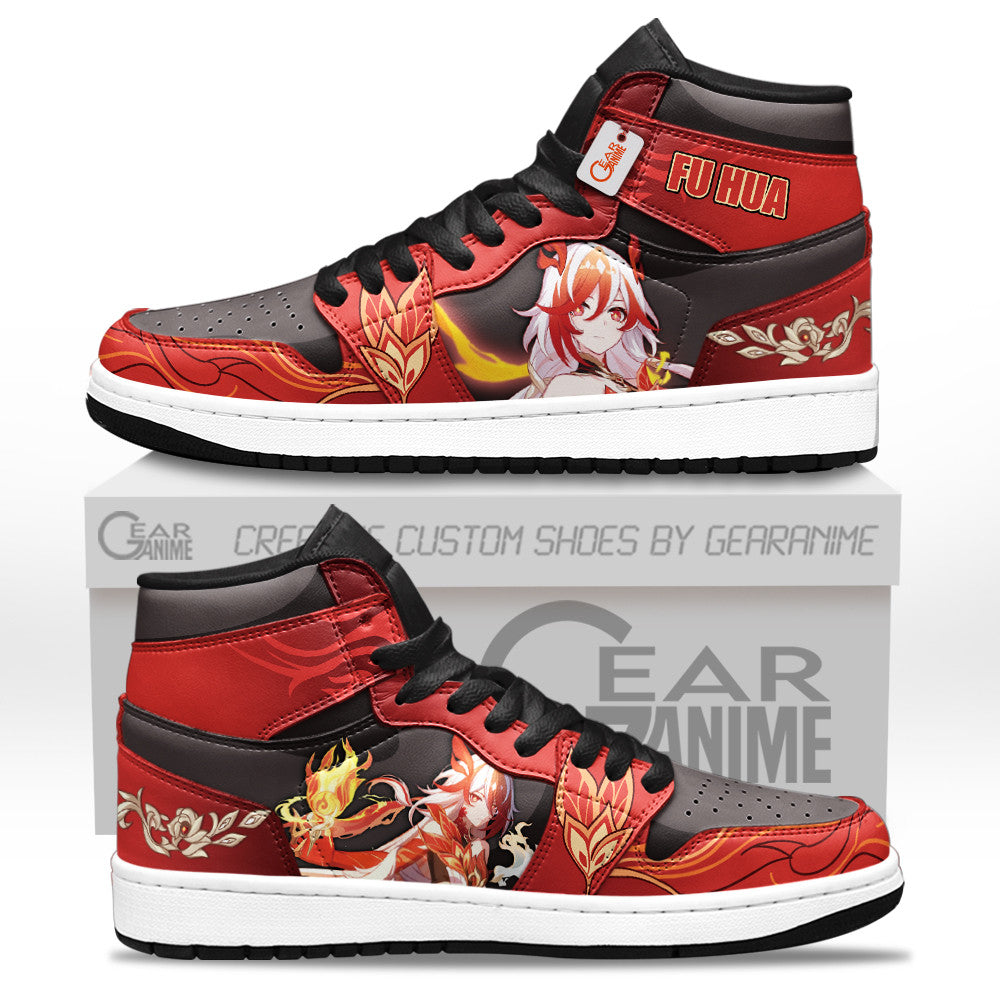 Fu Hua High-Top Sneakers Custom For Honkai Gamer