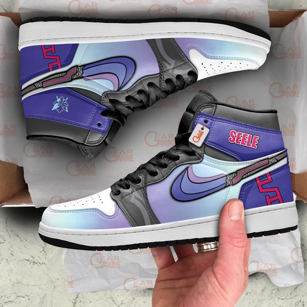 Seele Custom High-Top Sneakers Custom For Gamer Honkai