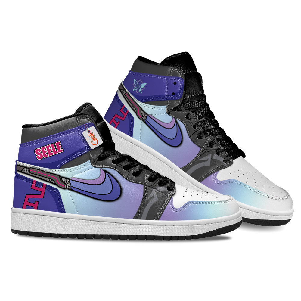 Seele Custom High-Top Sneakers Custom For Gamer Honkai