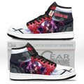 Raiden Mei High-Top Sneakers Custom For Honkai Gamer