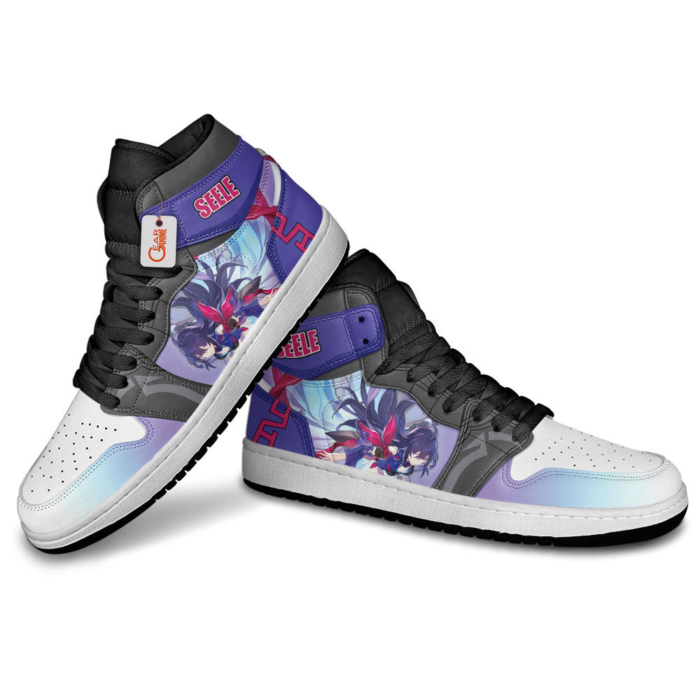 Seele High-Top Sneakers Custom For Honkai Gamer