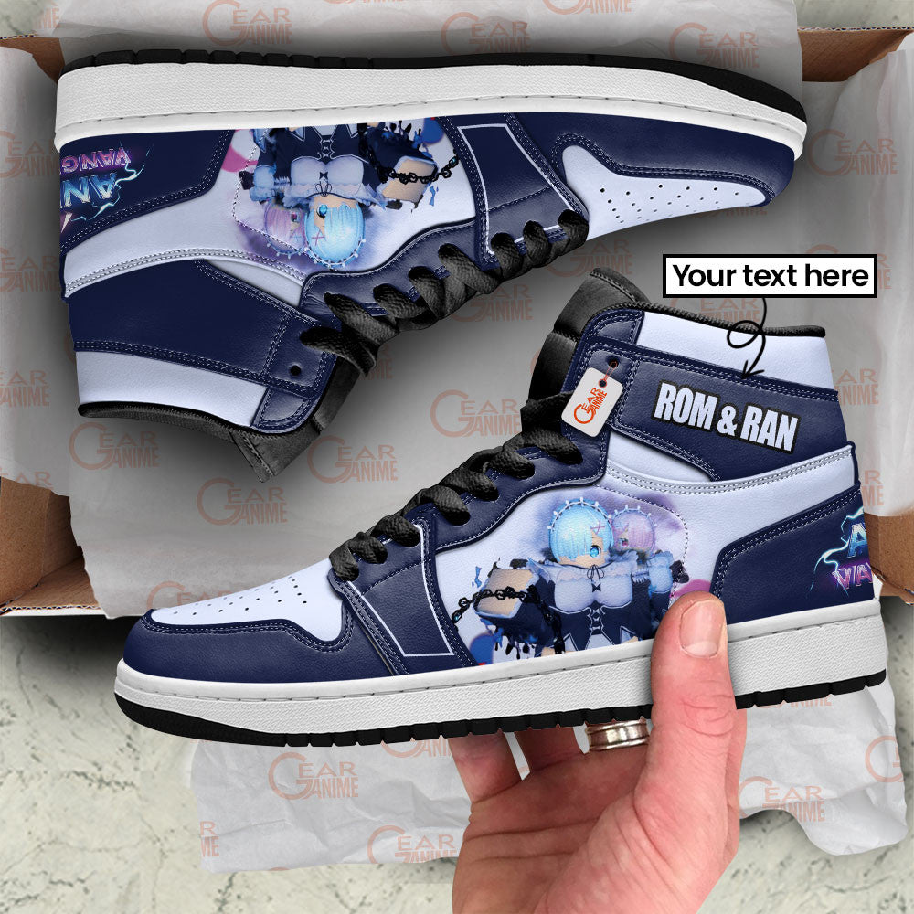Rom and Ran Fanatic High-Top Sneakers Custom Vanguards Custom Drop