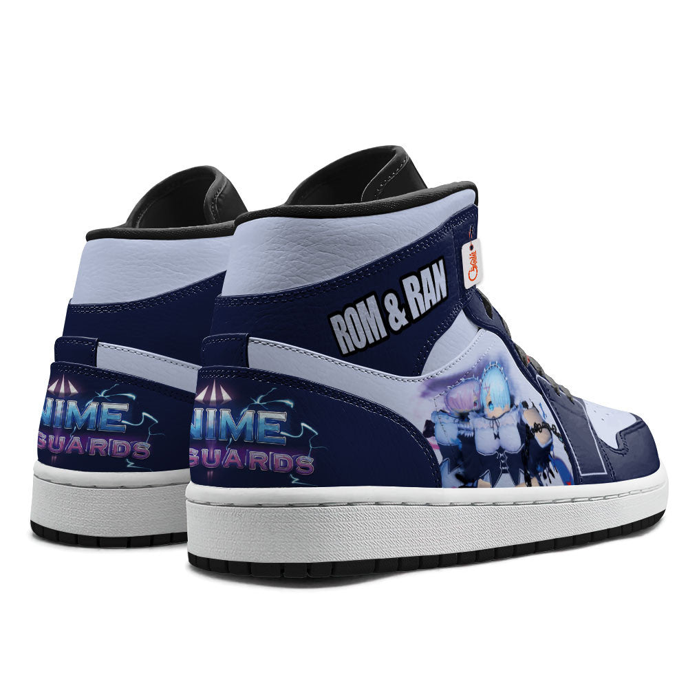 Rom and Ran Fanatic High-Top Sneakers Custom Vanguards Custom Drop