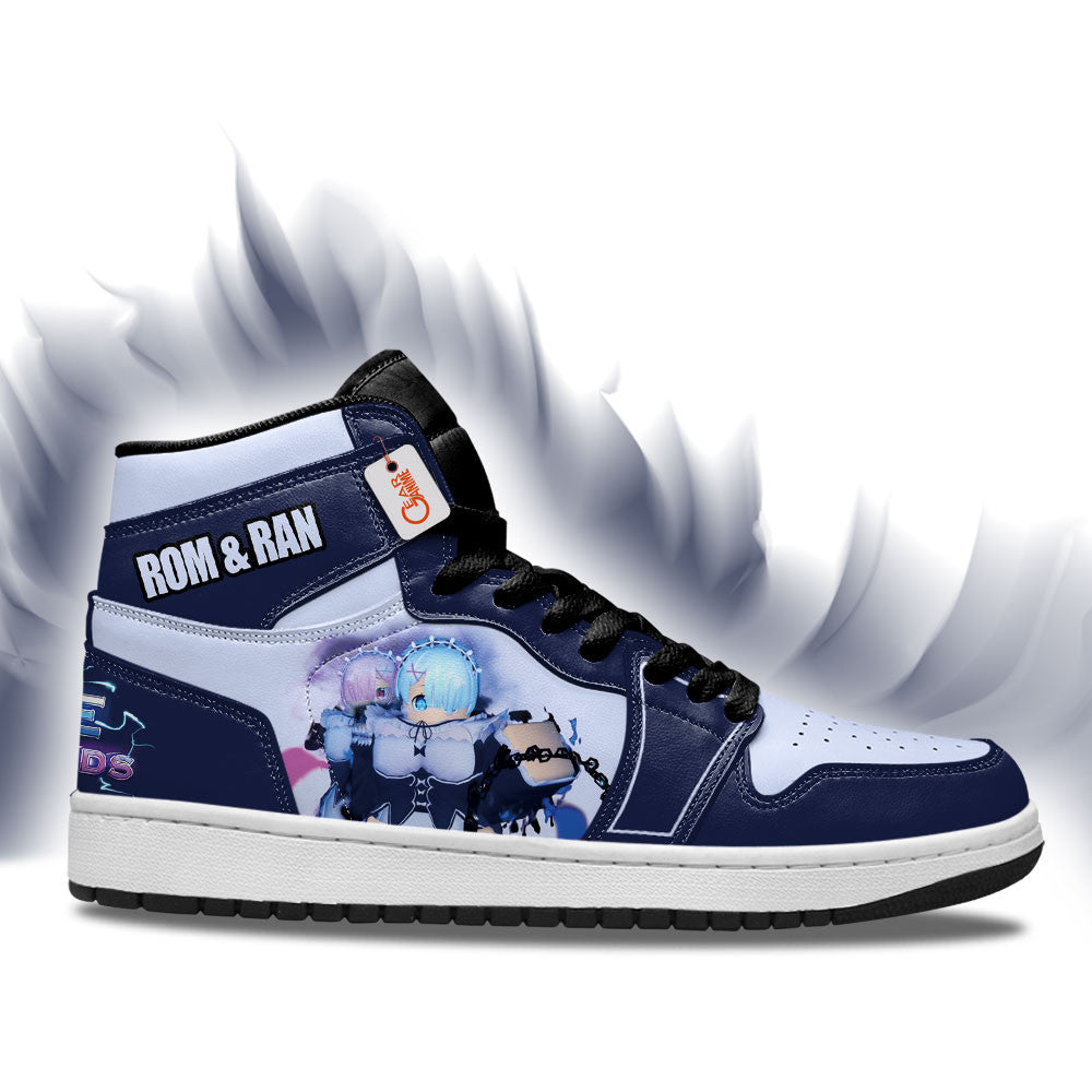 Rom and Ran Fanatic High-Top Sneakers Custom Vanguards Custom Drop