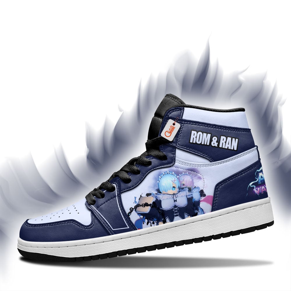 Rom and Ran Fanatic High-Top Sneakers Custom Vanguards Custom Drop